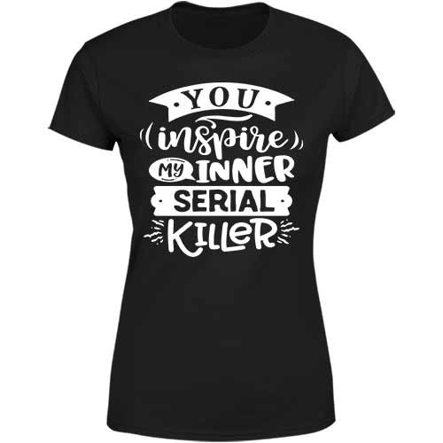 Inner serial killer ladies classic tee