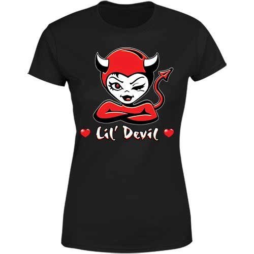 Lil devil ladies classic tee
