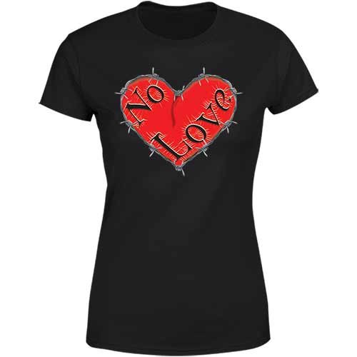 No love Ladies Classic tee