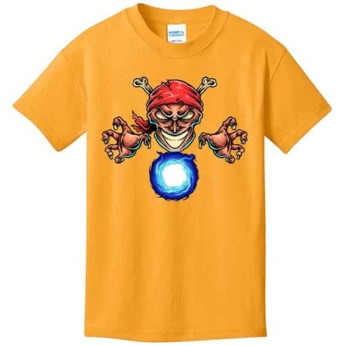 Pirate Magician Kids Classic Printed Tee