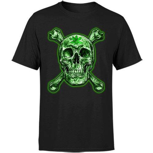 Pot Leaf Skull Classic tee