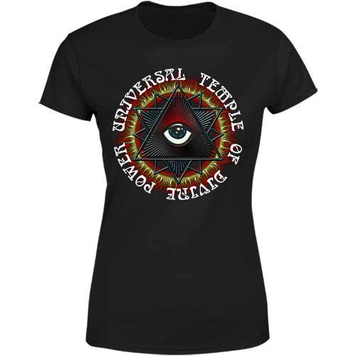 Universal Temple of Divine Power Ladies Classic Tees