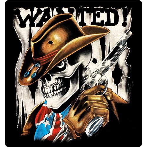 Wanted with a pistol image