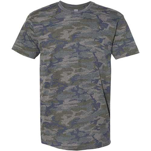 LAT 6901 Fine Jersey Camo Tee - Image 3